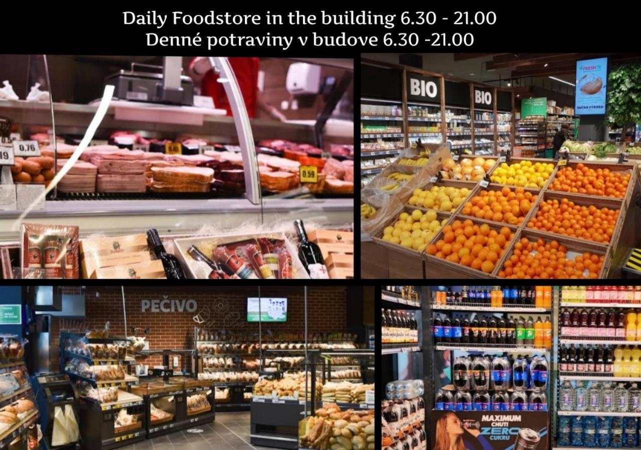 E1 Luxury Oldtown Apt - 2X Parking, Foodstore, Pcscreen, Netflix, Unlimited Music, Crib, Babychair, Fastwifi, Aircon Кошице Экстерьер фото